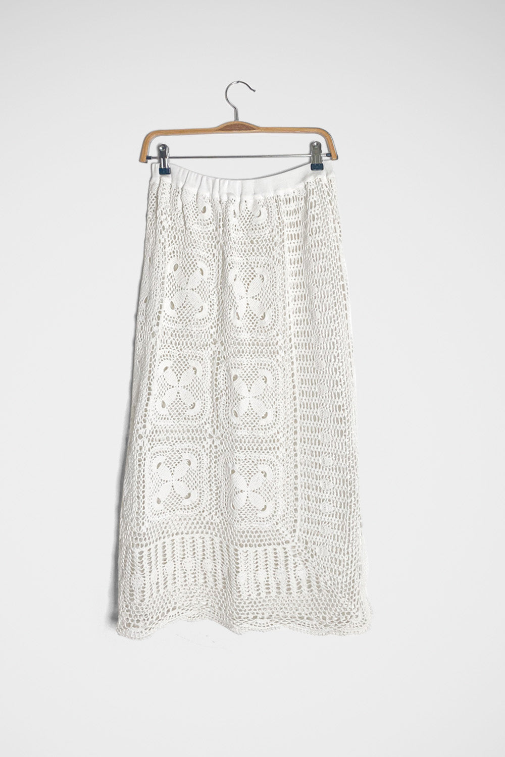 White Lace Skirt
