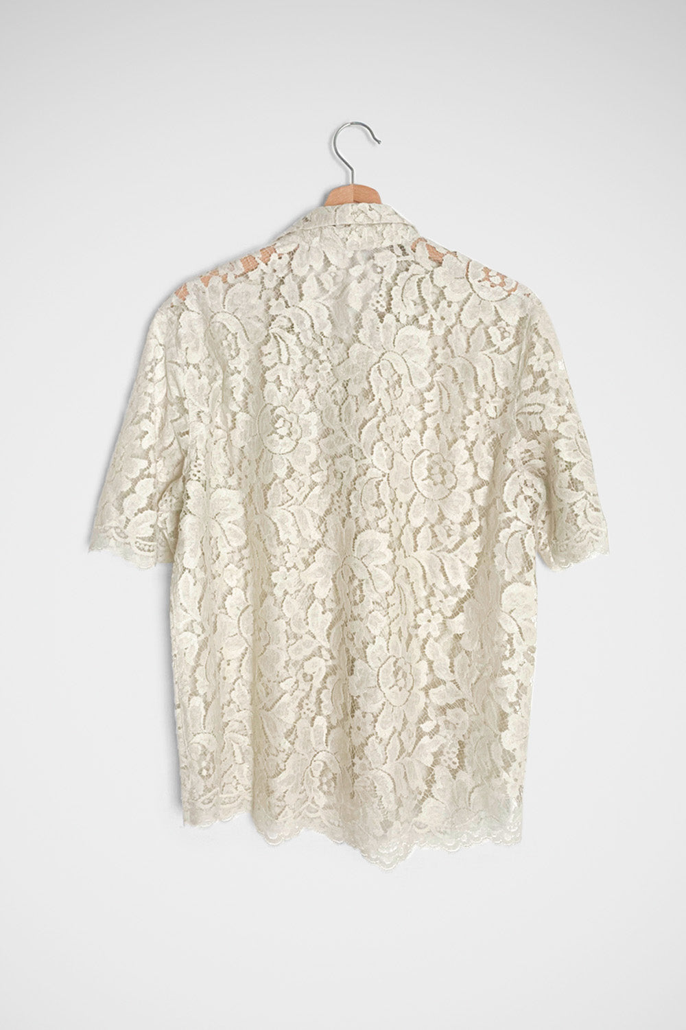 Off-White Lace Shirt
