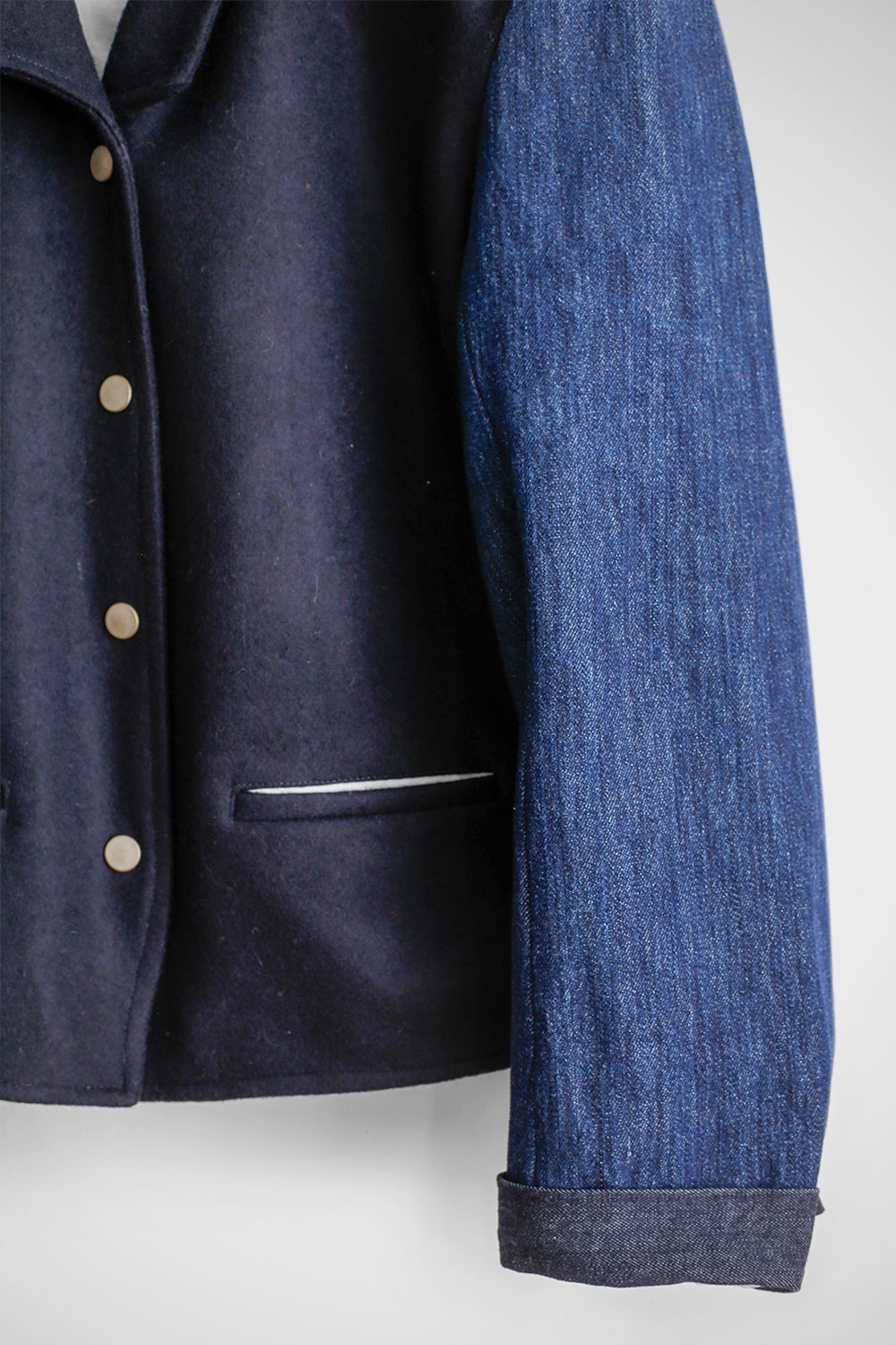 My Denim and Wool Jacket