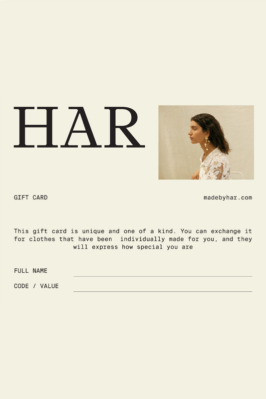 MADE BY HAR GIFT CARD