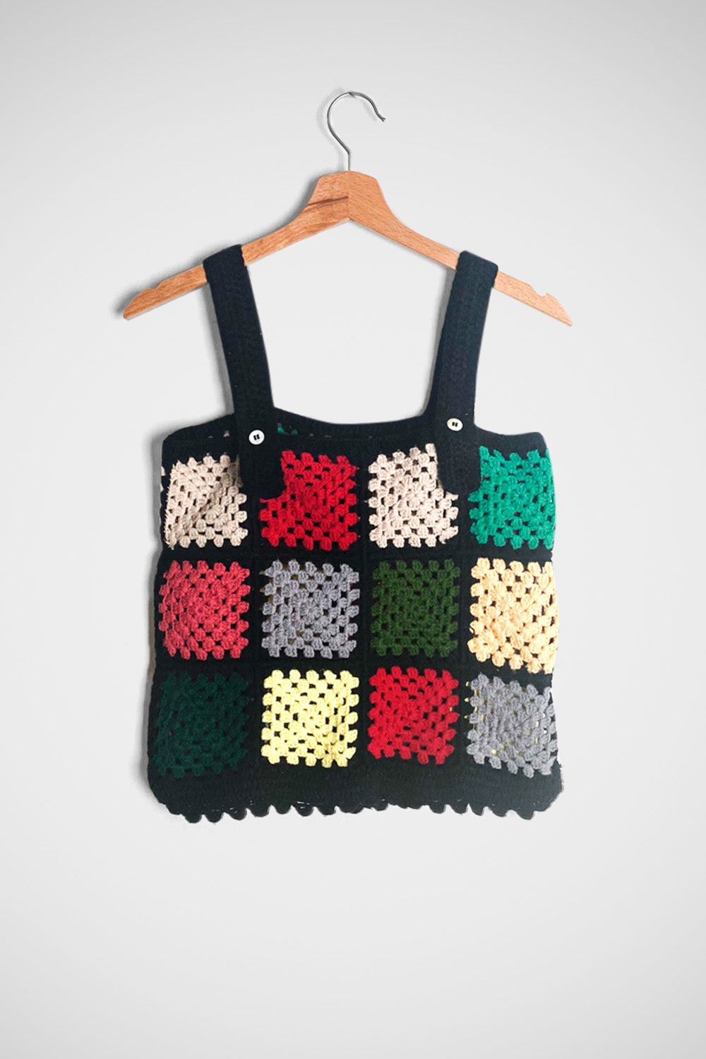 Knitted Squares Top